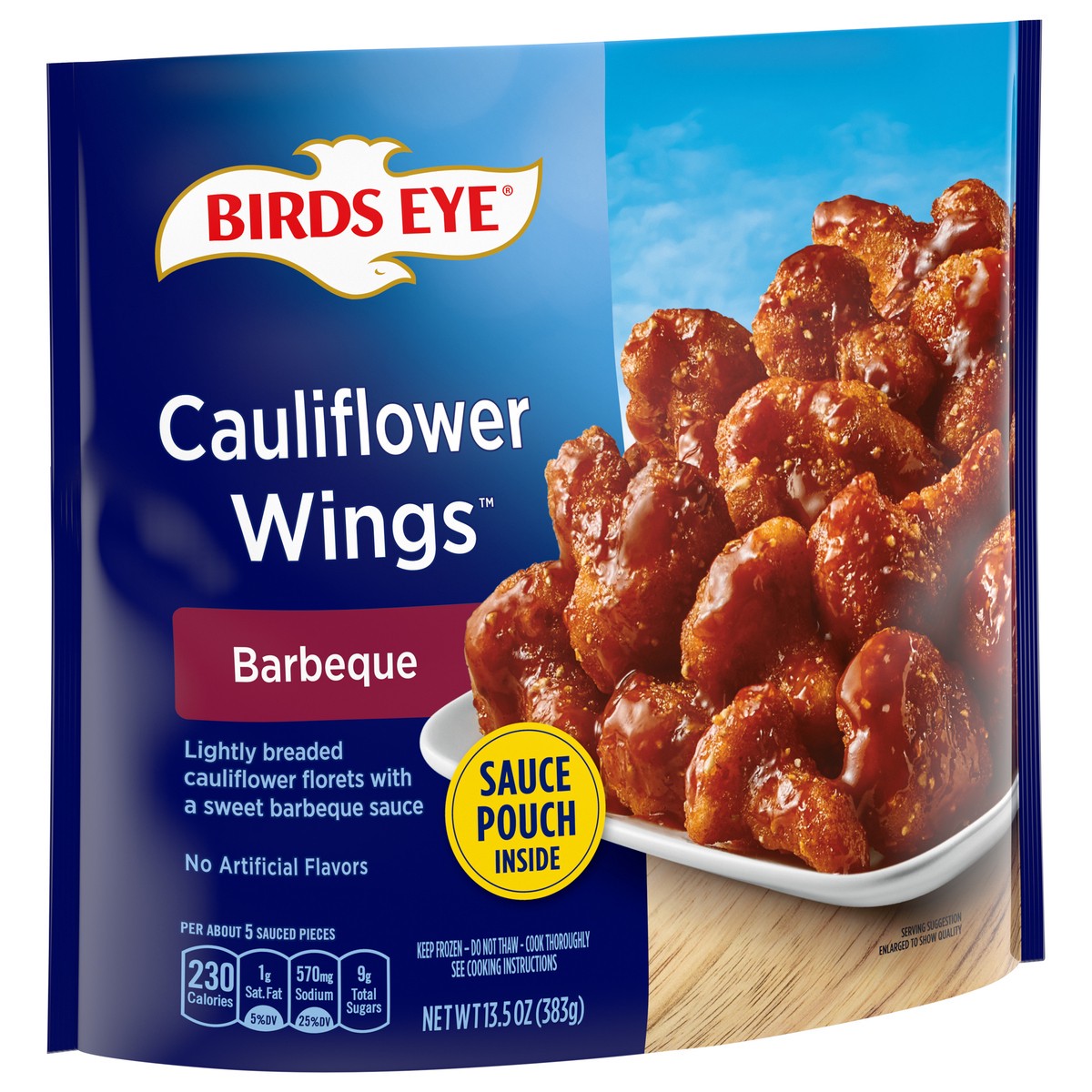 slide 4 of 14, Birds Eye Bbq Caulflwr Wings, 13.5 oz