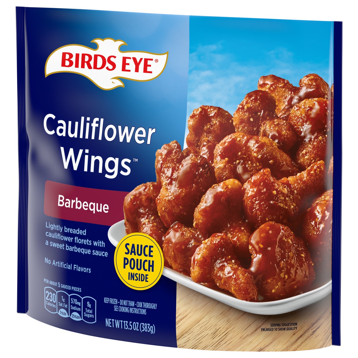 slide 5 of 14, Birds Eye Bbq Caulflwr Wings, 13.5 oz