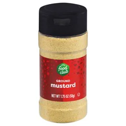 Food Club Ground Mustard 1.75 oz