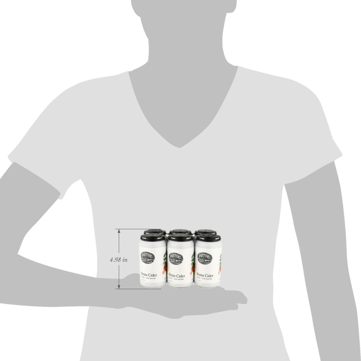 slide 11 of 14, Potter's Petite Cider, 1 ct