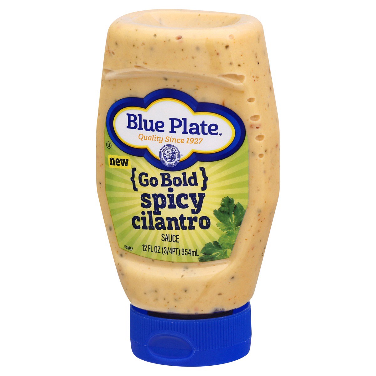 slide 3 of 9, Blue Plate Go Bold Spicy Cilantro Sauce 12 oz, 12 oz