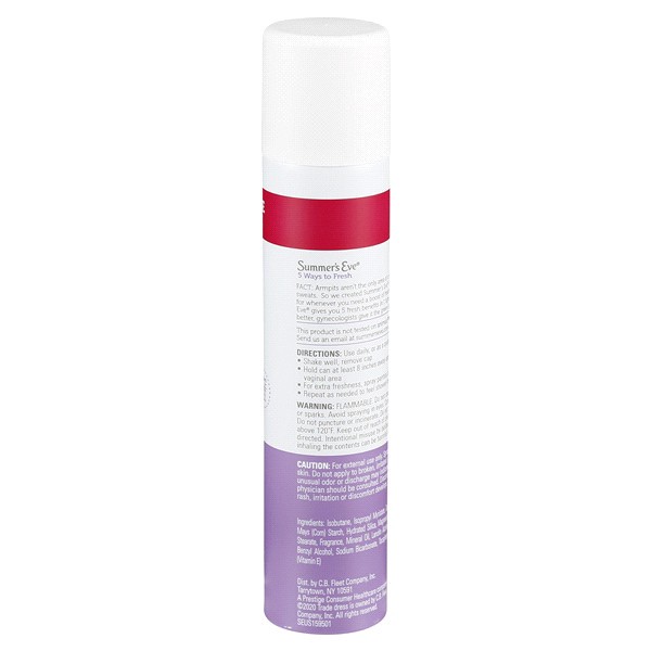 slide 8 of 9, Summer's Eve Ultra Daily Active Feminine Spray, 2.4 oz, 2.4 oz