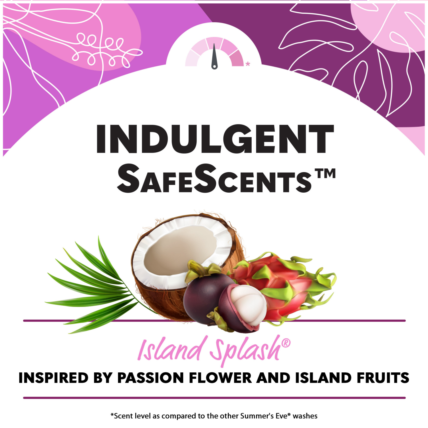 slide 5 of 5, Summer's Eve Cleansing Wash for Sensitive Skin, Island Splash 15 fl oz, 15 oz