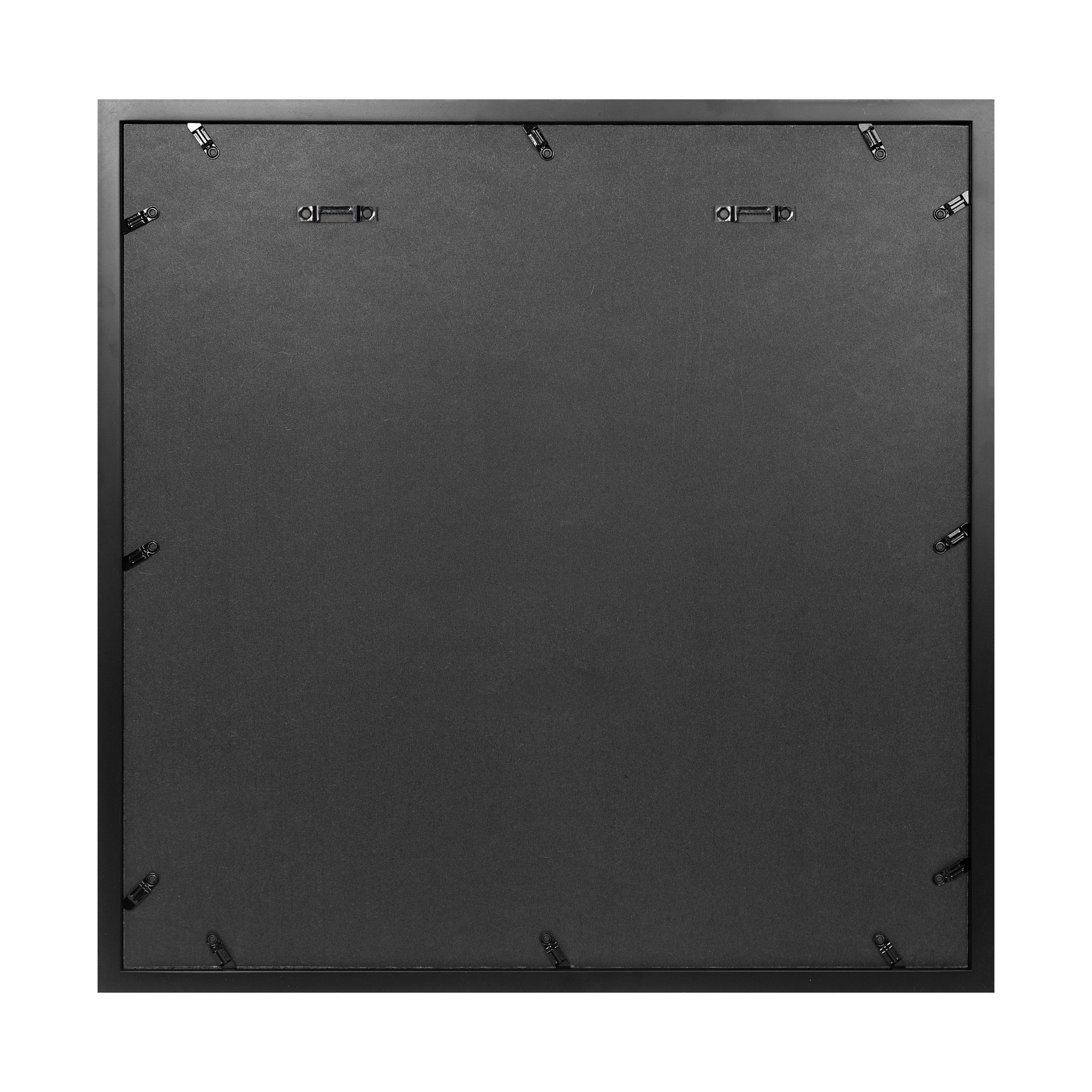 slide 3 of 5, 16 Opening 4" X 4" Black Collage Frame With Mat By Studio Decor, 4 in x 4 in