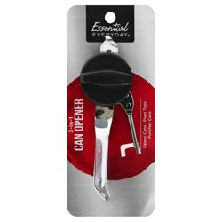 Essential Everyday Chrome Can Opener Bright