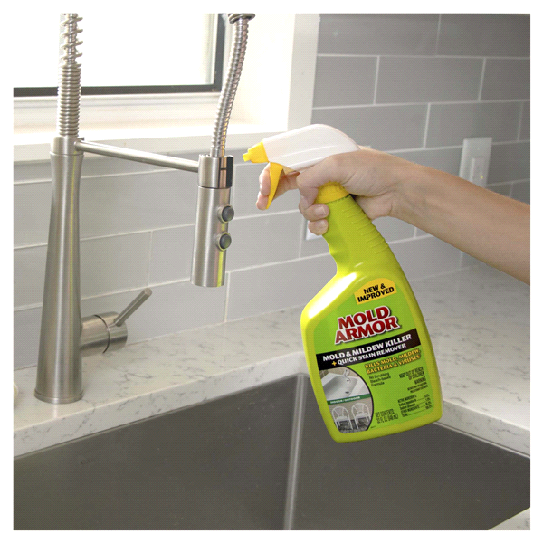 slide 25 of 29, Mold Armor Mold and Mildew Killer + Quick Stain Remover, 32 oz