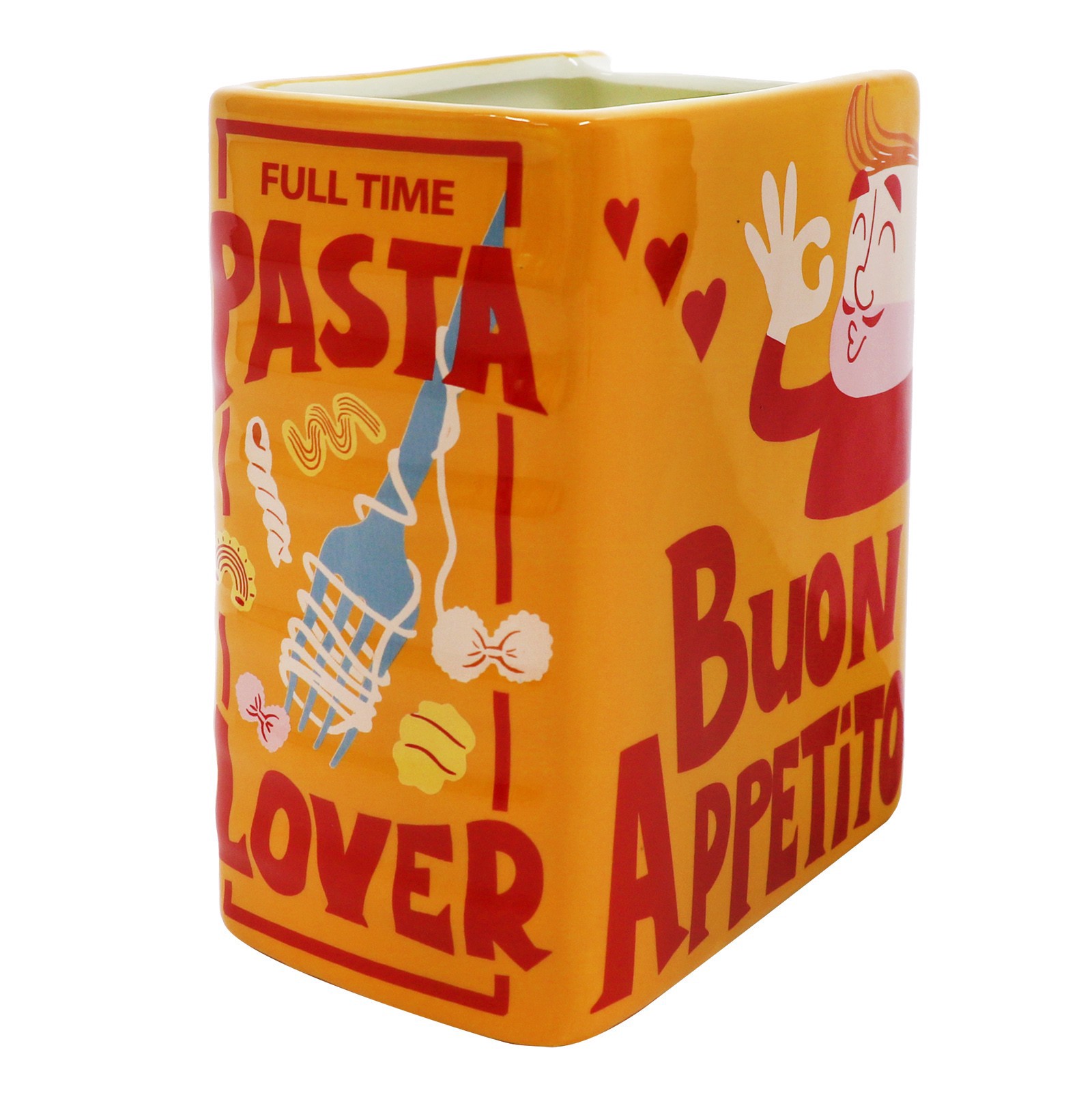 slide 6 of 6, 6" Buon Appetito Ceramic Utensil Holder By Ashland, 6 in
