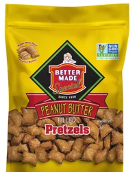 Better Made Peanut Butter Filled Pretzels 10 Oz