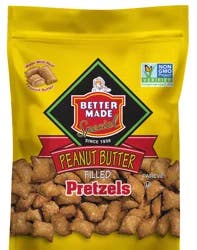 Better Made Peanut Butter Filled Pretzels 10 Oz