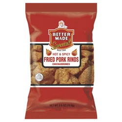 Better Made Bettermade Hot & Spicy Pork Rinds