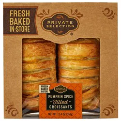 Private Selection Filled Pumpkin Spice Croissants