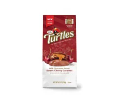 Turtles Holiday Sweet Cherry Milk Chocolate Caramel Candy Bag, 6.3 oz