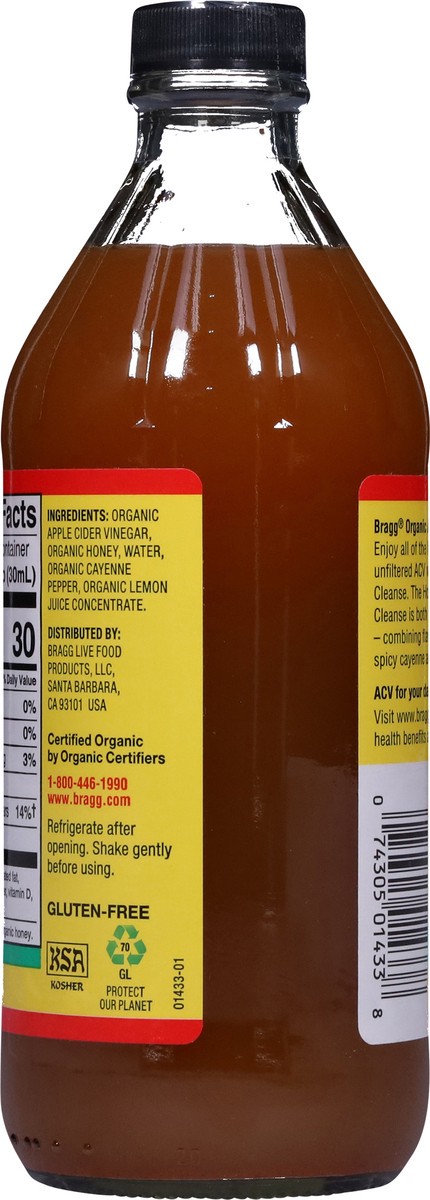 slide 11 of 14, Bragg Organic Raw Unfiltered Apple Cider Vinegar 16 fl oz, 16 fl oz