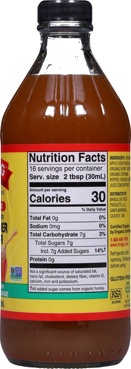 slide 4 of 14, Bragg Organic Raw Unfiltered Apple Cider Vinegar 16 fl oz, 16 fl oz