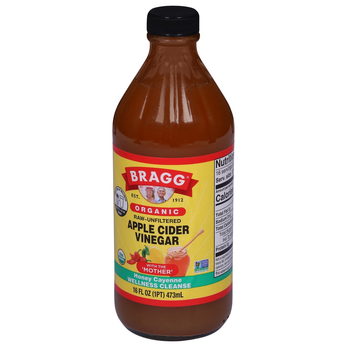 slide 5 of 14, Bragg Organic Raw Unfiltered Apple Cider Vinegar 16 fl oz, 16 fl oz