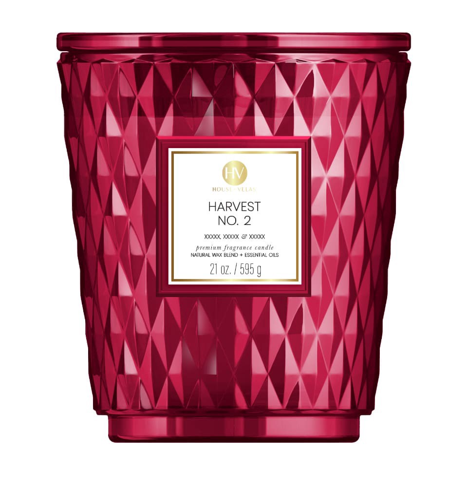 slide 1 of 1, House Of Velas Fall Jar Candle Orchard Spice, 20 oz