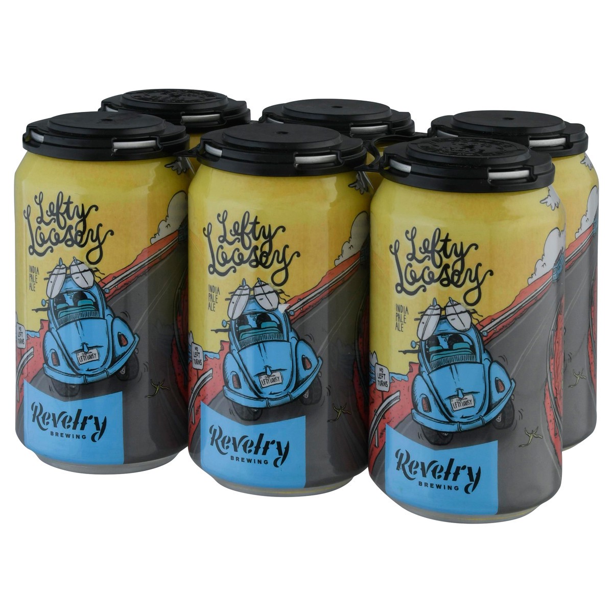 slide 7 of 9, Revelry Brewing India Pale Ale Lefty Loosey Beer 6 - 6 fl oz Cans, 6 ct