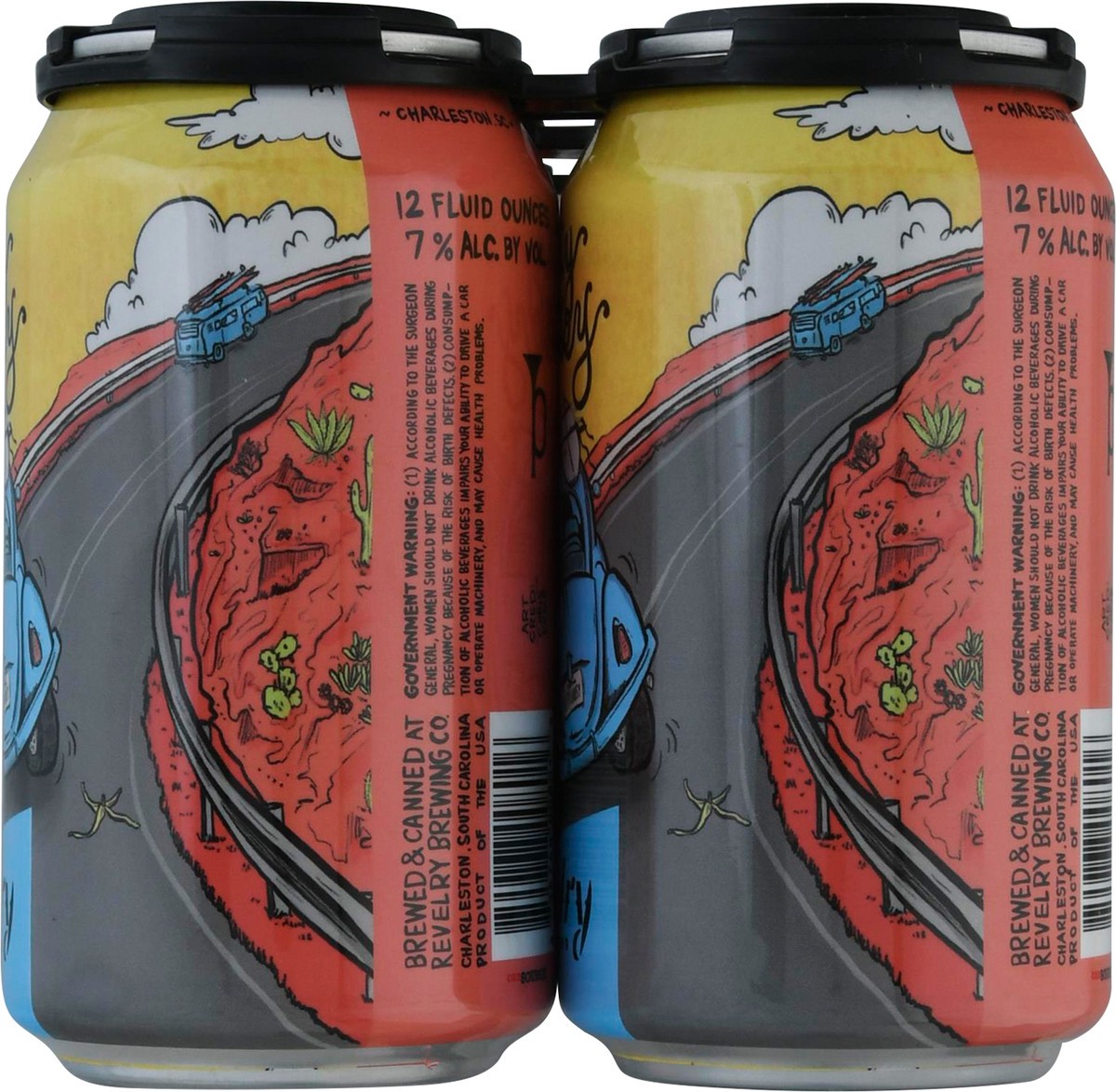 slide 2 of 9, Revelry Brewing India Pale Ale Lefty Loosey Beer 6 - 6 fl oz Cans, 6 ct