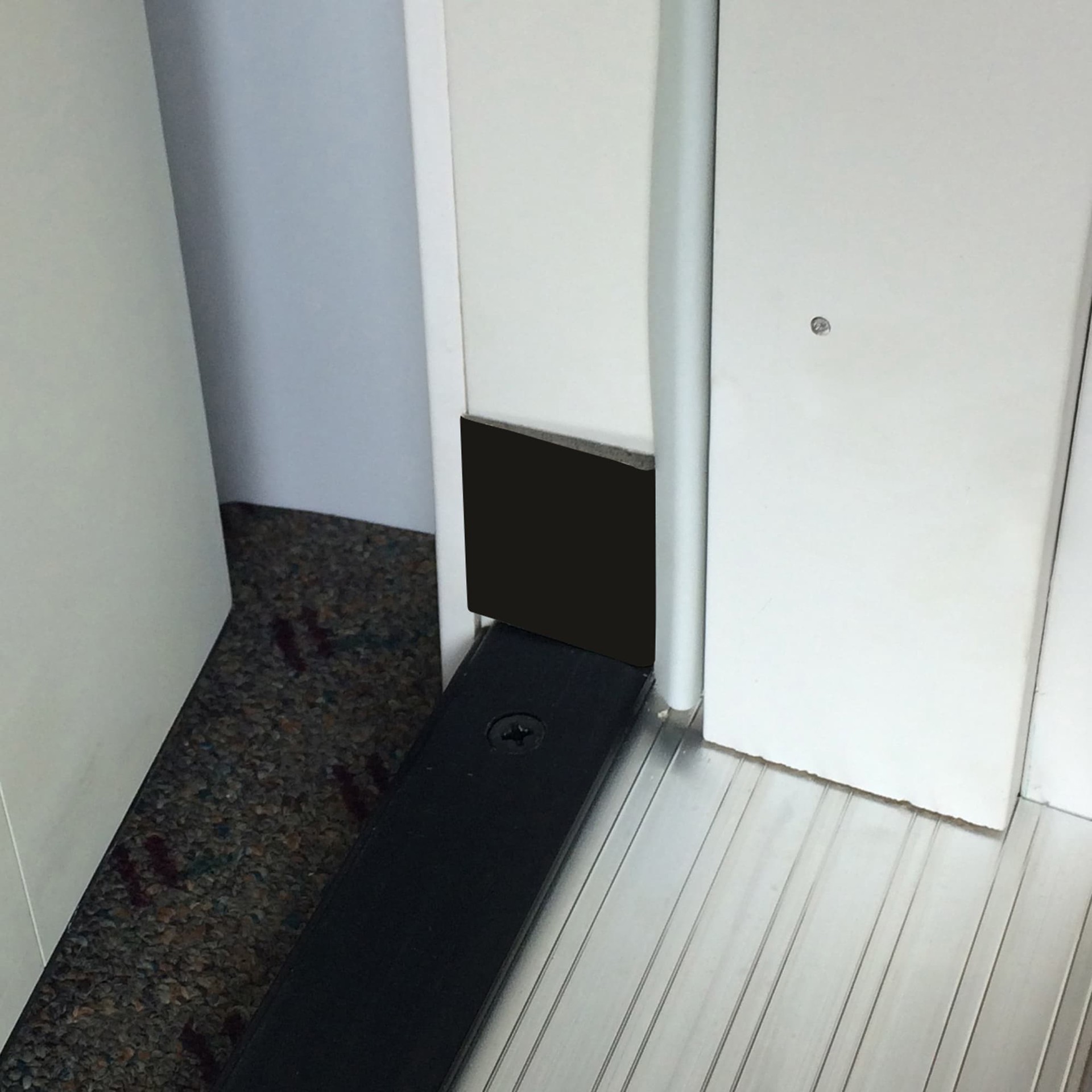 slide 4 of 6, M-D 1-3/4-in x 1-1/4-in x 1/8-in Brown Vinyl/Foam Door Weatherstrip 2 -Pack, 1 ct