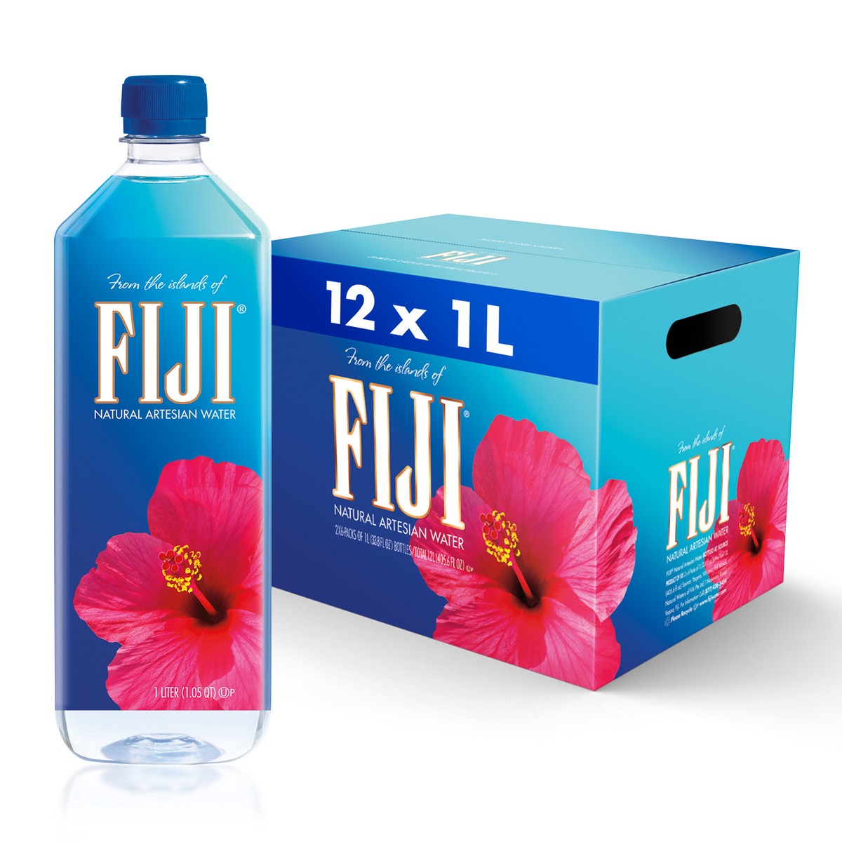 slide 2 of 2, Fiji Water - 12 ct; 33.8 fl oz, 12 ct; 33.8 fl oz