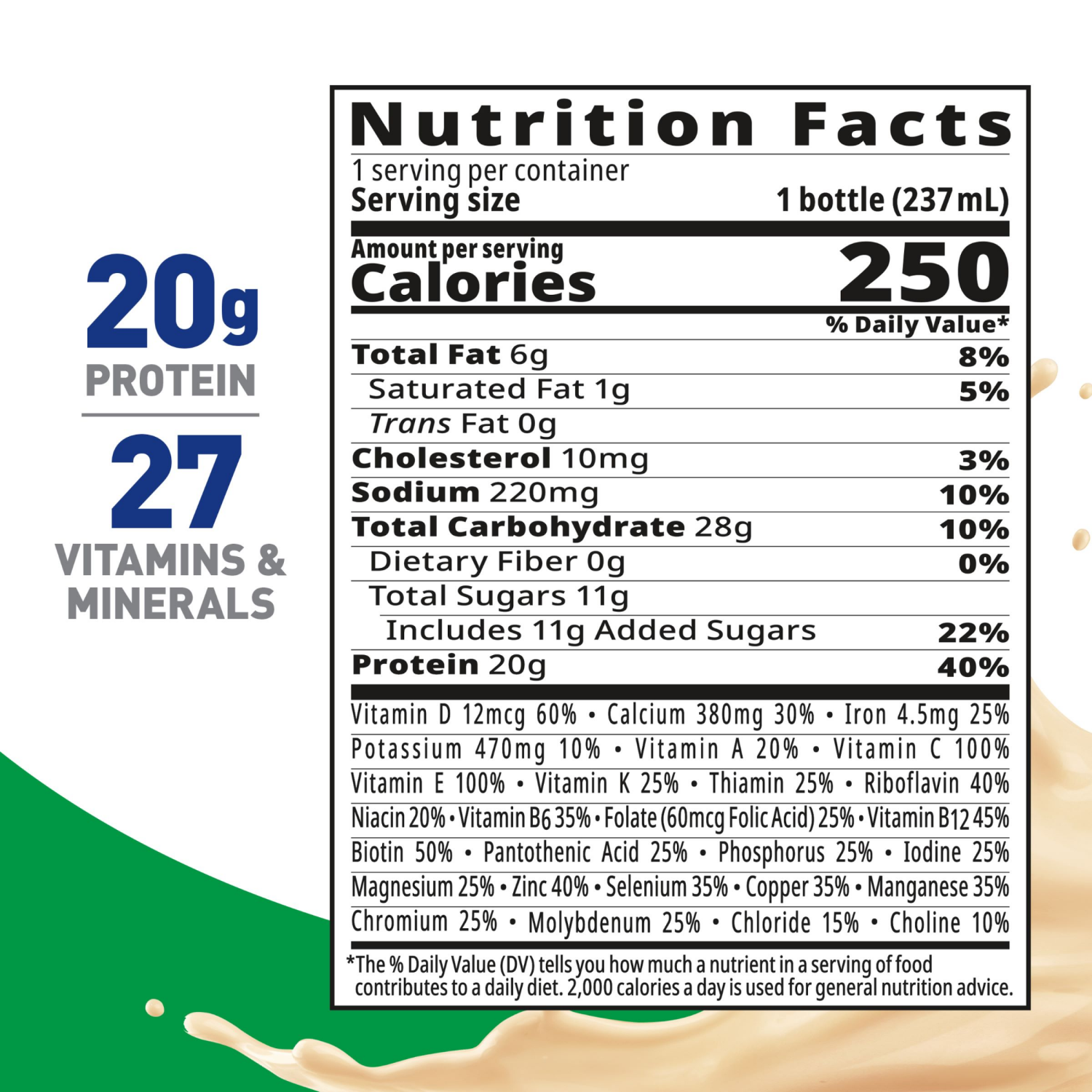 slide 3 of 7, BOOST High Protein Ready to Drink Caramel Protein Shake Multipack, 6 ct; 8 fl oz