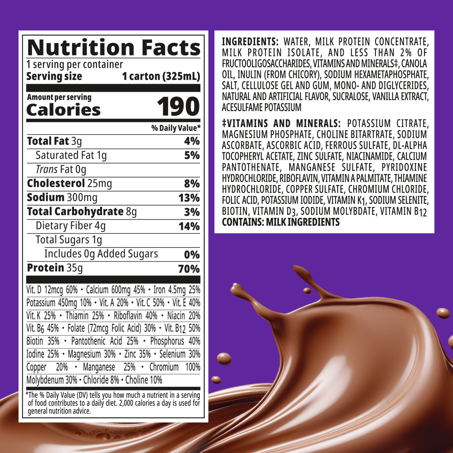 slide 3 of 6, Boost® Advanced Chocolate Nutritional Shake, 4 ct; 11 oz