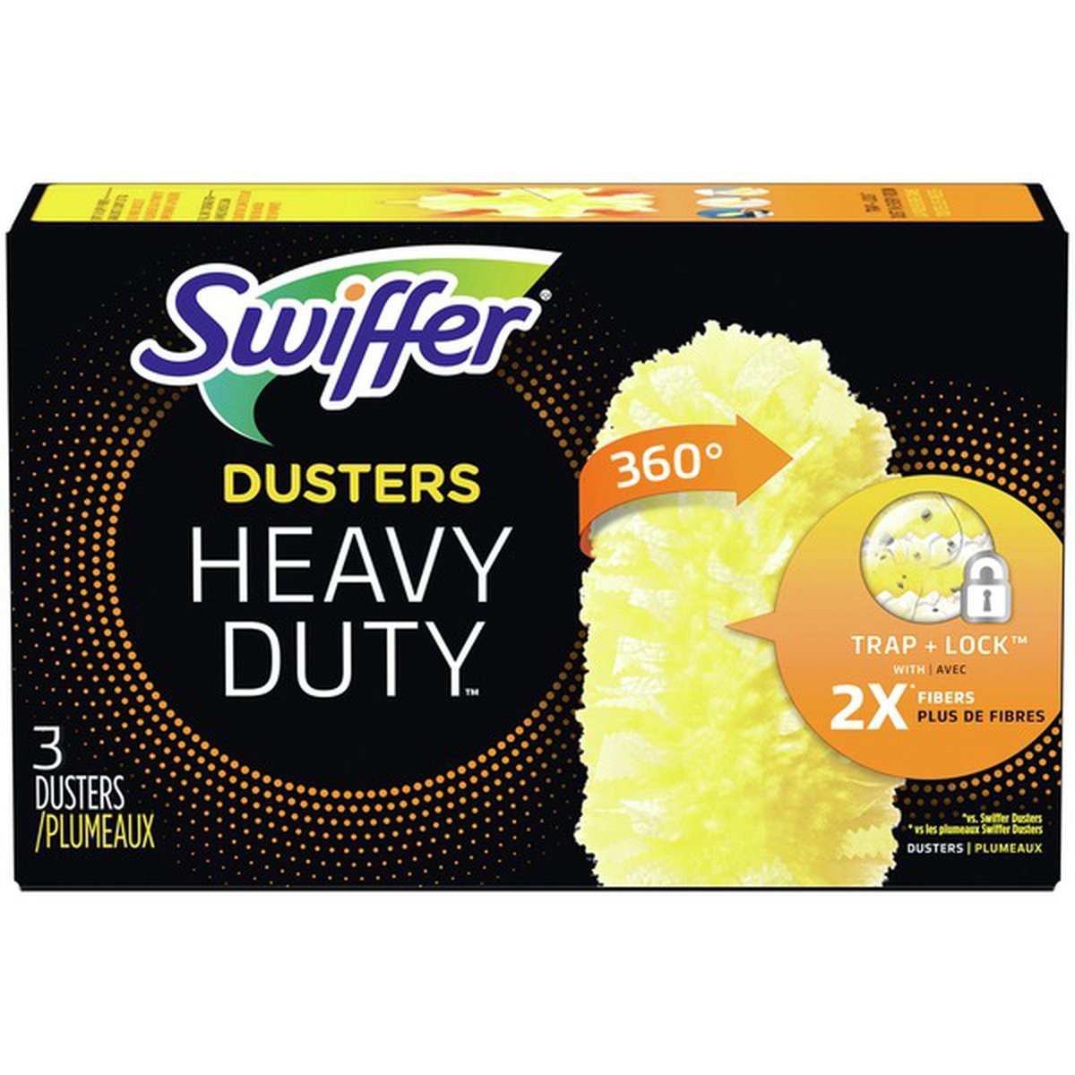 slide 1 of 1, Swiffer 360 Dusters Unscented Refills, 3 ct