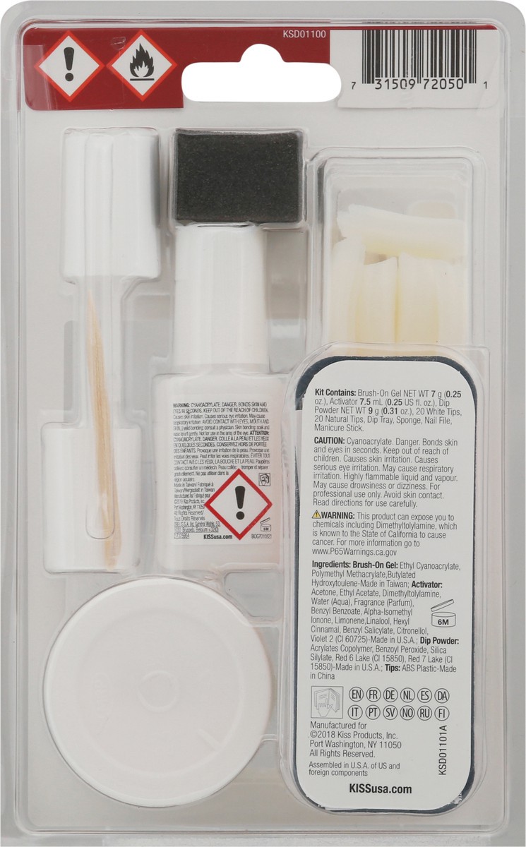 slide 5 of 9, Kiss 72050 Salon Dip Kit 1 ea, 1 ct