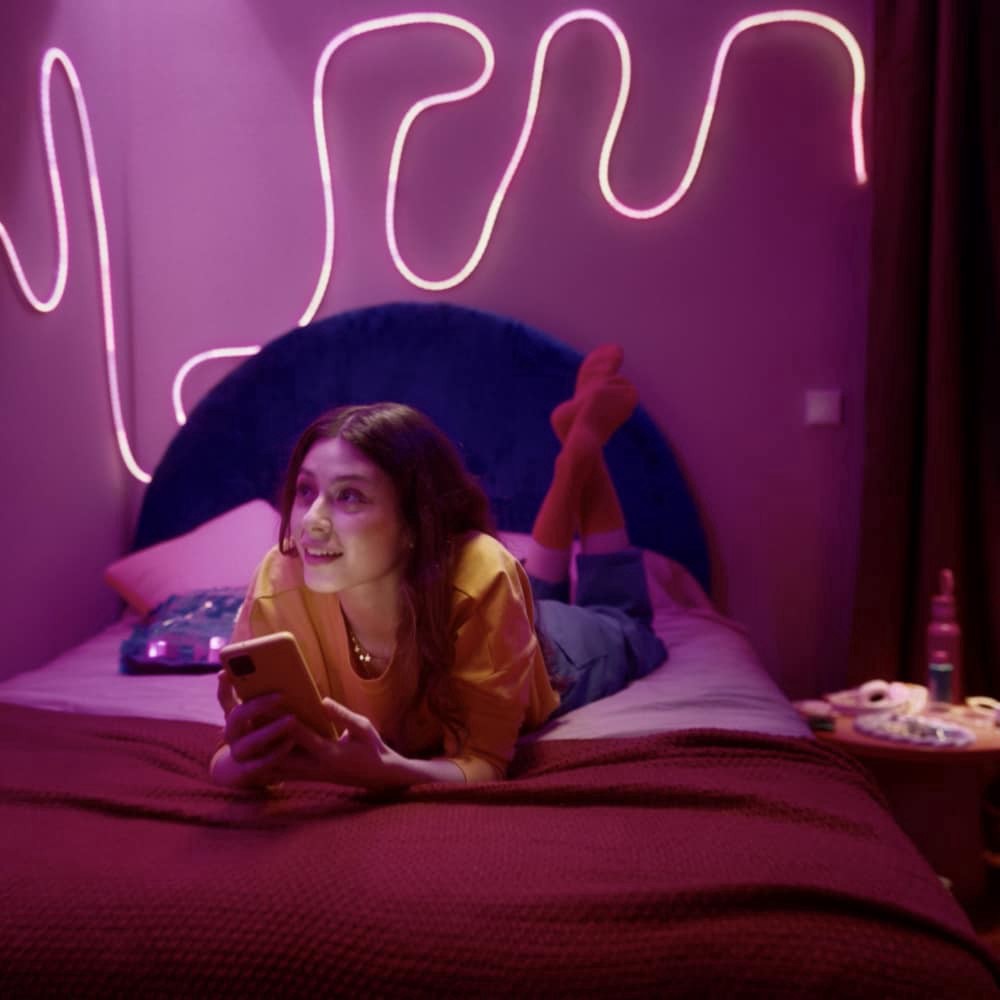 slide 2 of 5, WiZ RGB LED Strip 50ft Type-A, 50 ft