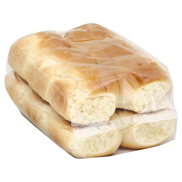slide 1 of 1, White Dinner Rolls, 12 ct