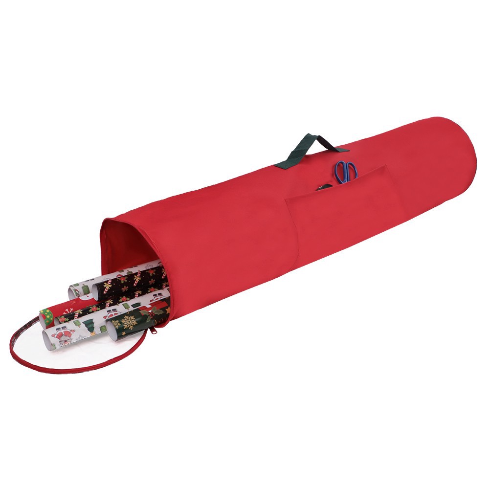 slide 3 of 4, Gift Wrap Bag By Simply Tidy, 9 in x 40.9 in