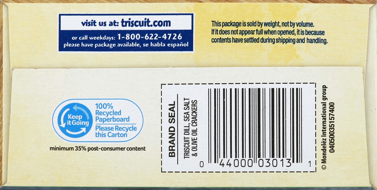 slide 7 of 8, Triscuit Crackers 9 oz, 9 oz