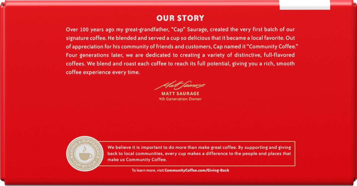 slide 9 of 9, Community Coffee Coffee, 80 ct