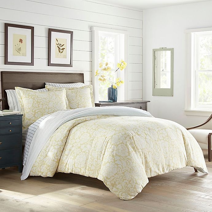 slide 1 of 5, Stone Cottage Day Lily Full/Queen Duvet Cover Set - Buttercup, 3 ct