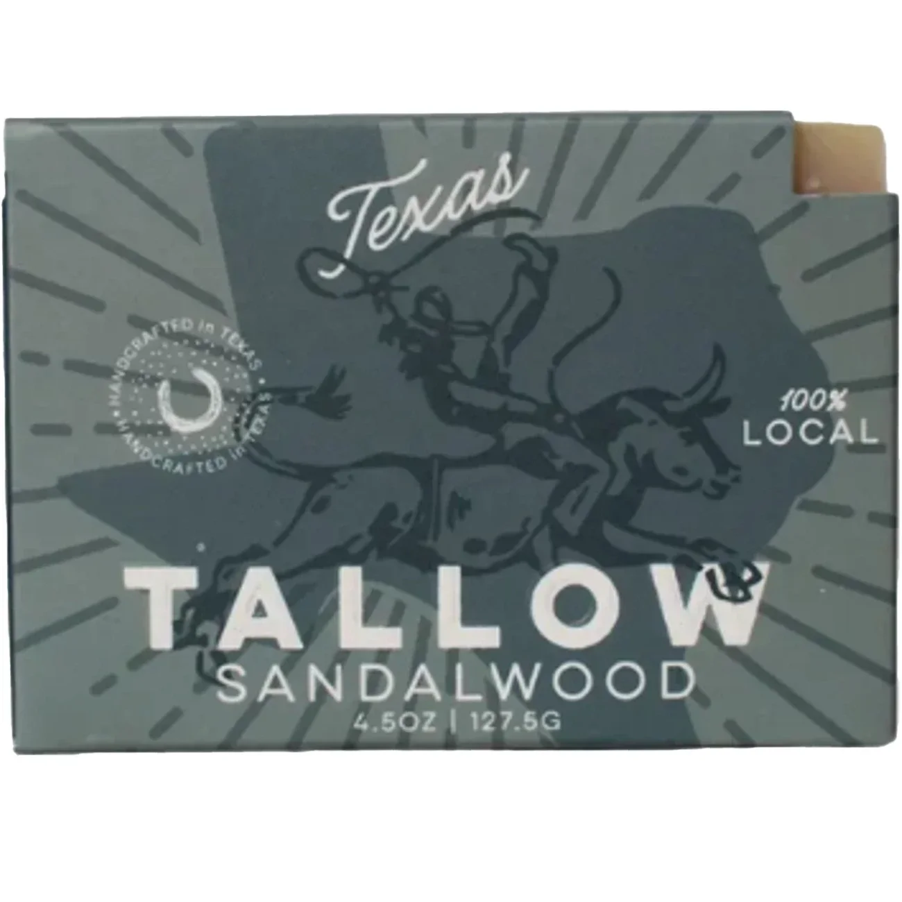 slide 1 of 1, Kuhdoo Texas Tallow Sandalwood Bar Soap, 4.5 oz