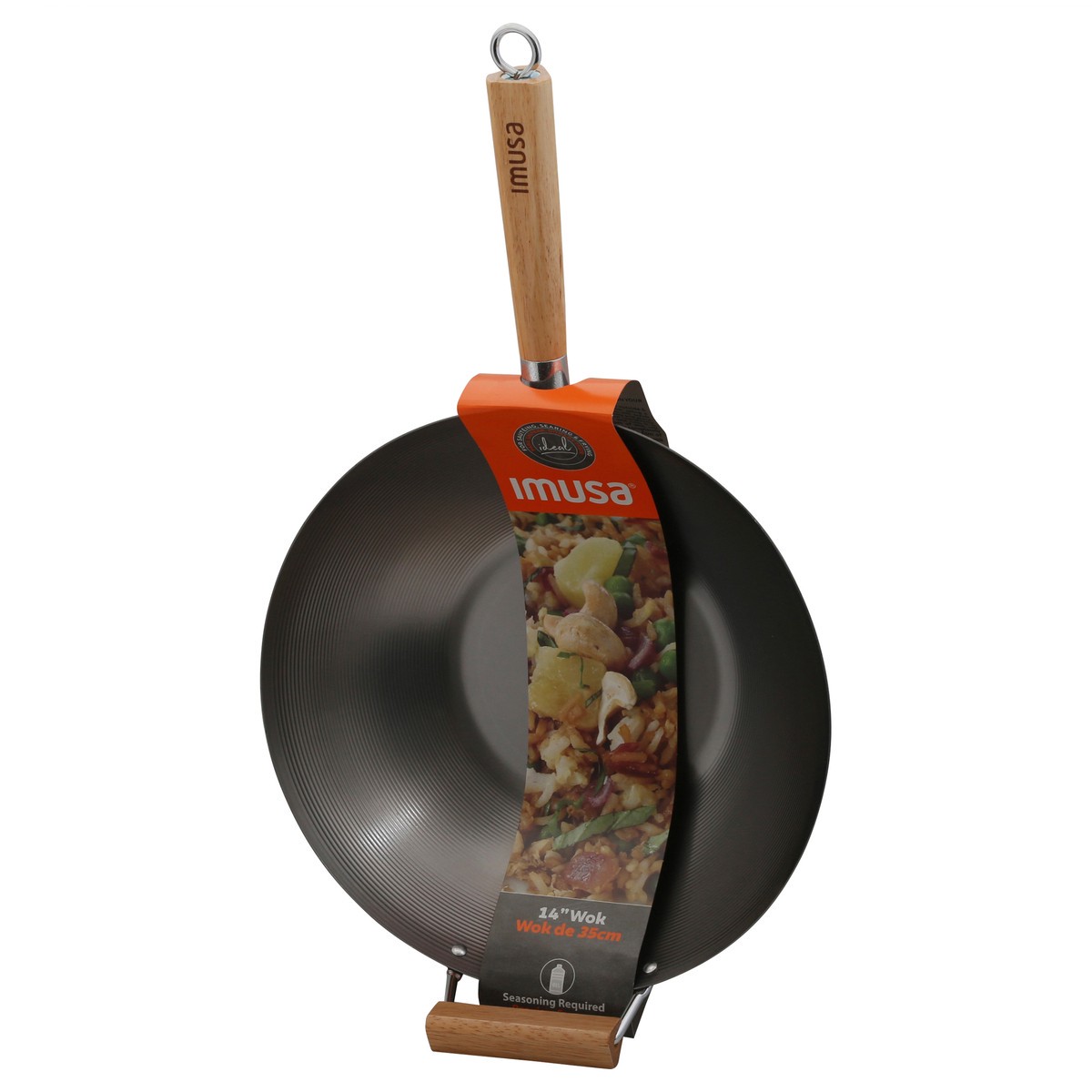 slide 11 of 11, IMUSA 14 Inch Wok 1 ea, 1 ct