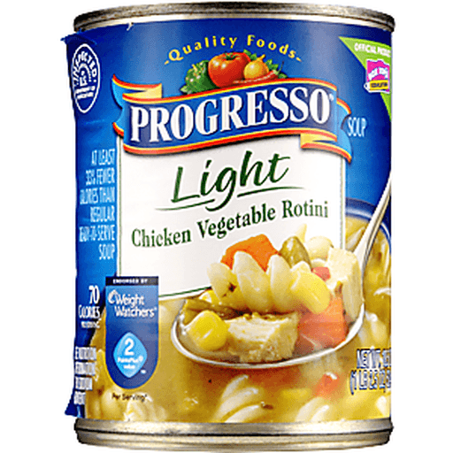 Progresso Light Chicken Vegetable Rotini Soup 18.5 oz | Shipt