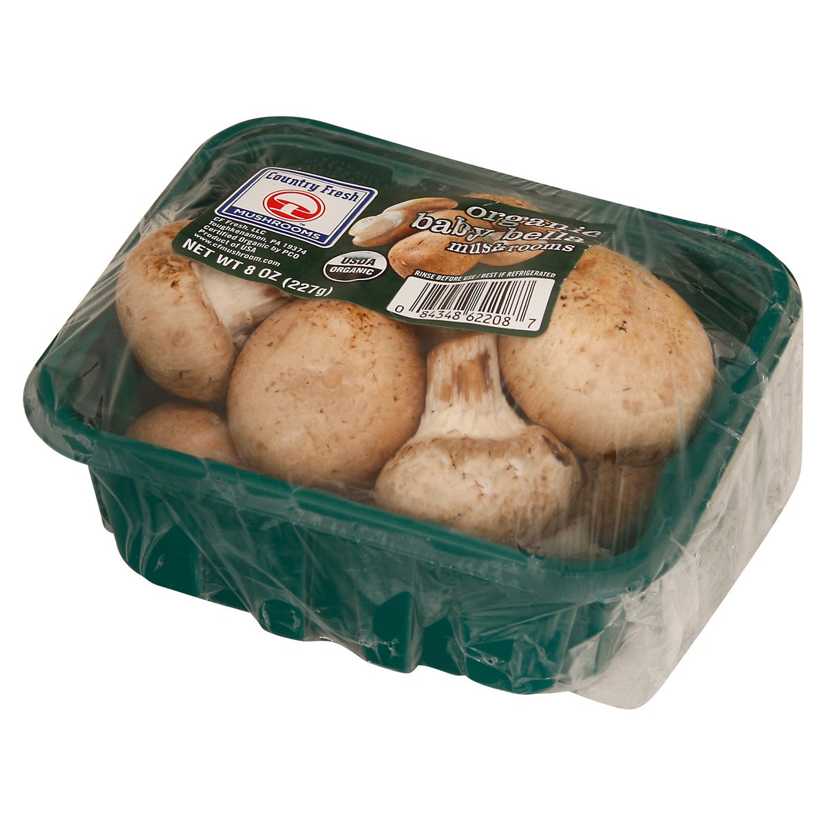 slide 8 of 11, Country Fresh Mushroom Organic Baby Bella Mushroom, 8 oz
