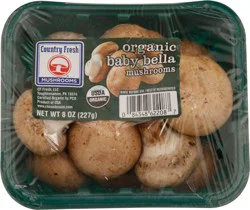 Country Fresh Mushroom Organic Baby Bella Mushroom