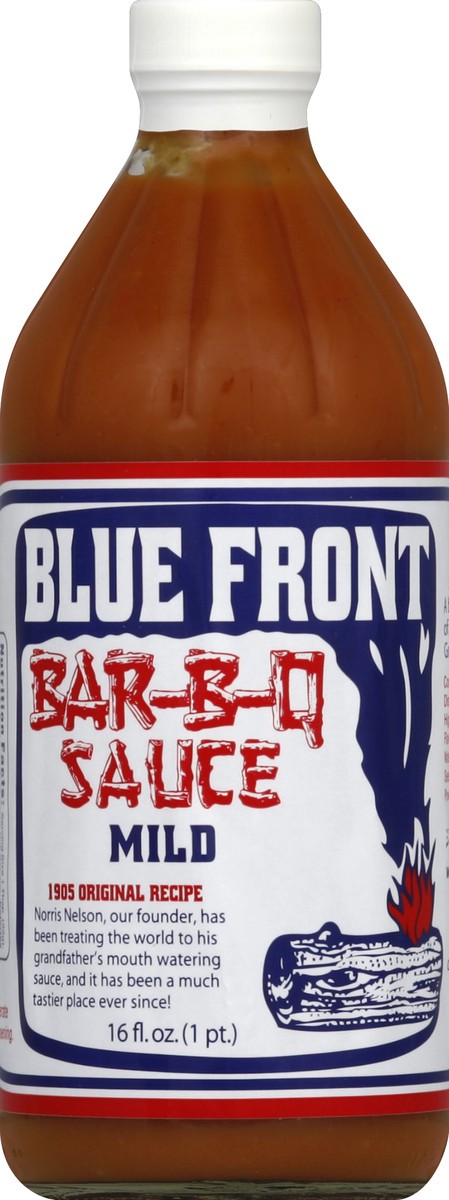 slide 2 of 2, Blue Front Bar-B-Q Sauce 16 oz, 16 oz