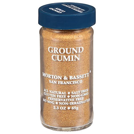 slide 1 of 1, Morton & Bassett Cumin Ground - 2.3 Oz, 2.3 oz