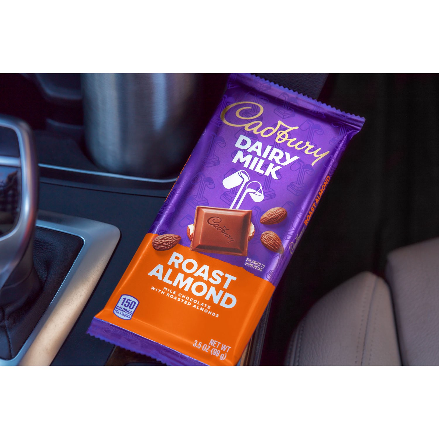 slide 8 of 9, Cadbury DAIRY MILK Roast Almond Milk Chocolate Candy Bar, 3.5 oz, 3.5 oz