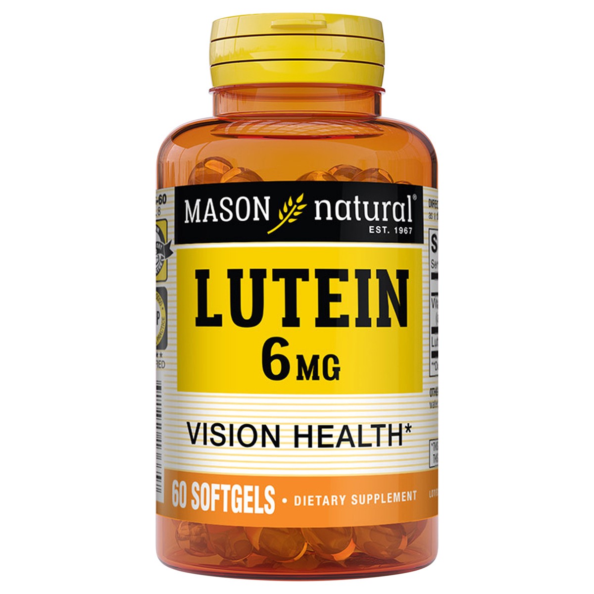 slide 10 of 10, Lutein 6Mg Softgels, 60 ct