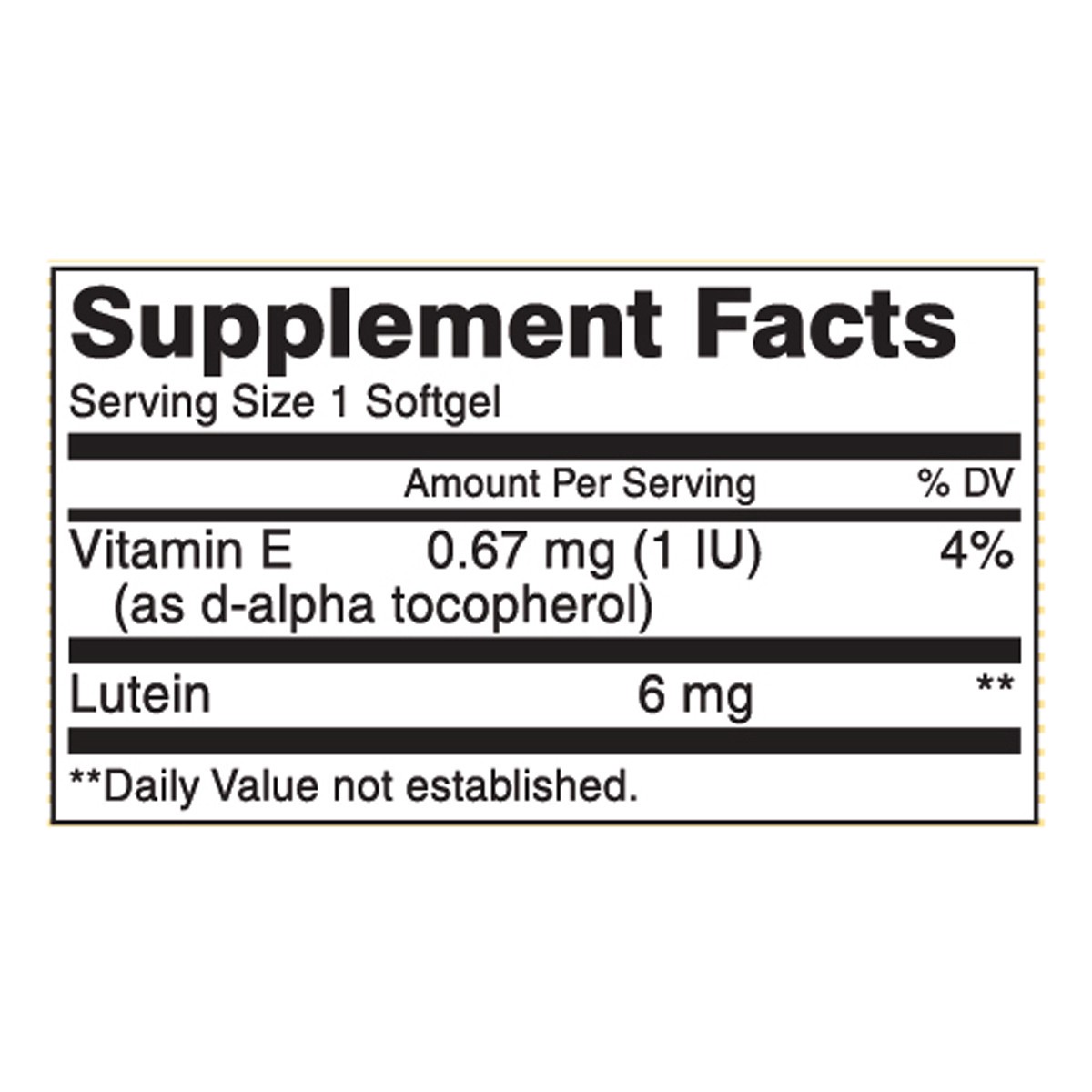 slide 9 of 10, Lutein 6Mg Softgels, 60 ct