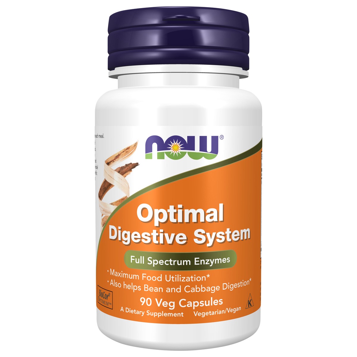 slide 1 of 4, NOW Optimal Digestive System - 90 Veg Capsules, 90 ct