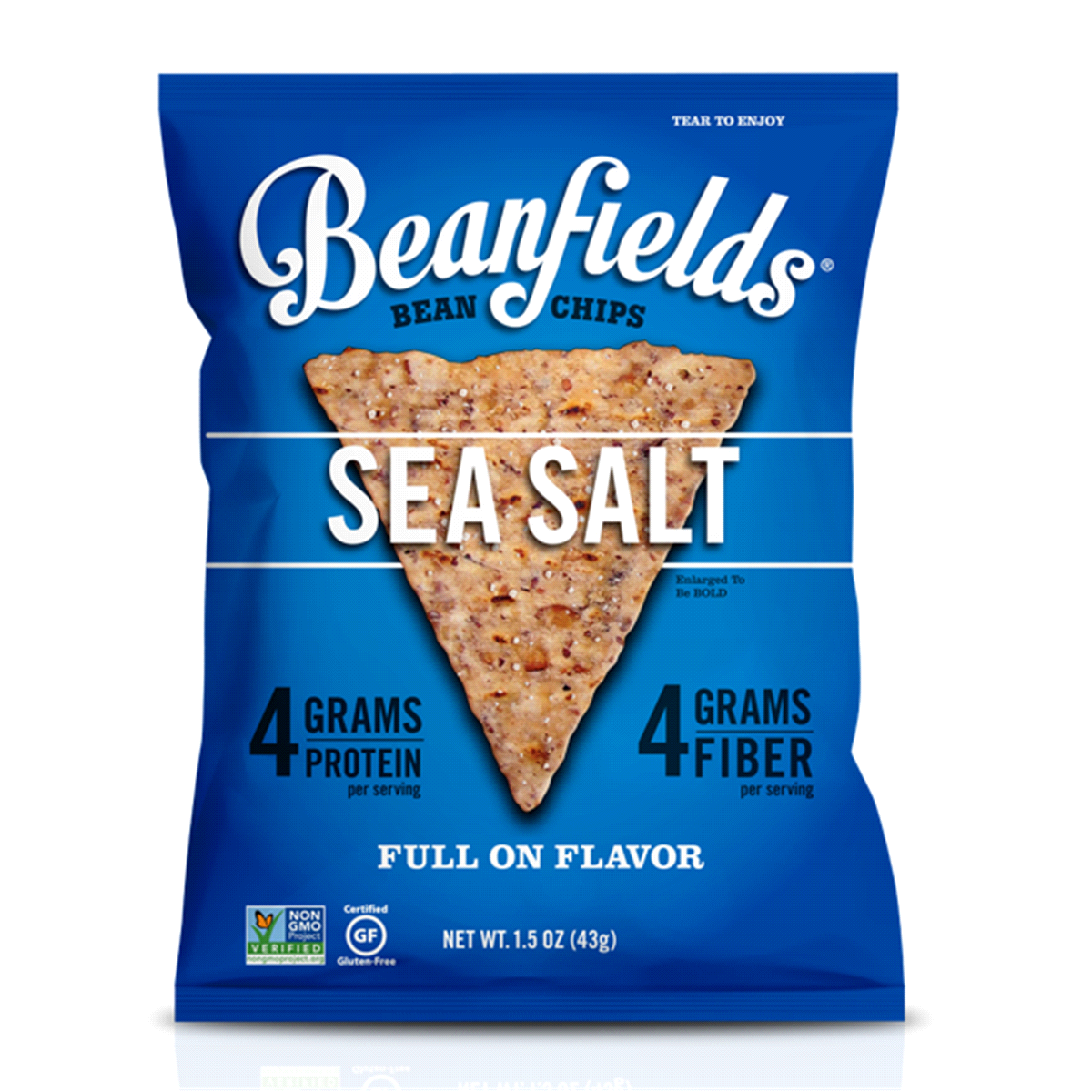 slide 1 of 1, Beanfields Bean & Rice Chips 1.5 oz, 1.5 oz