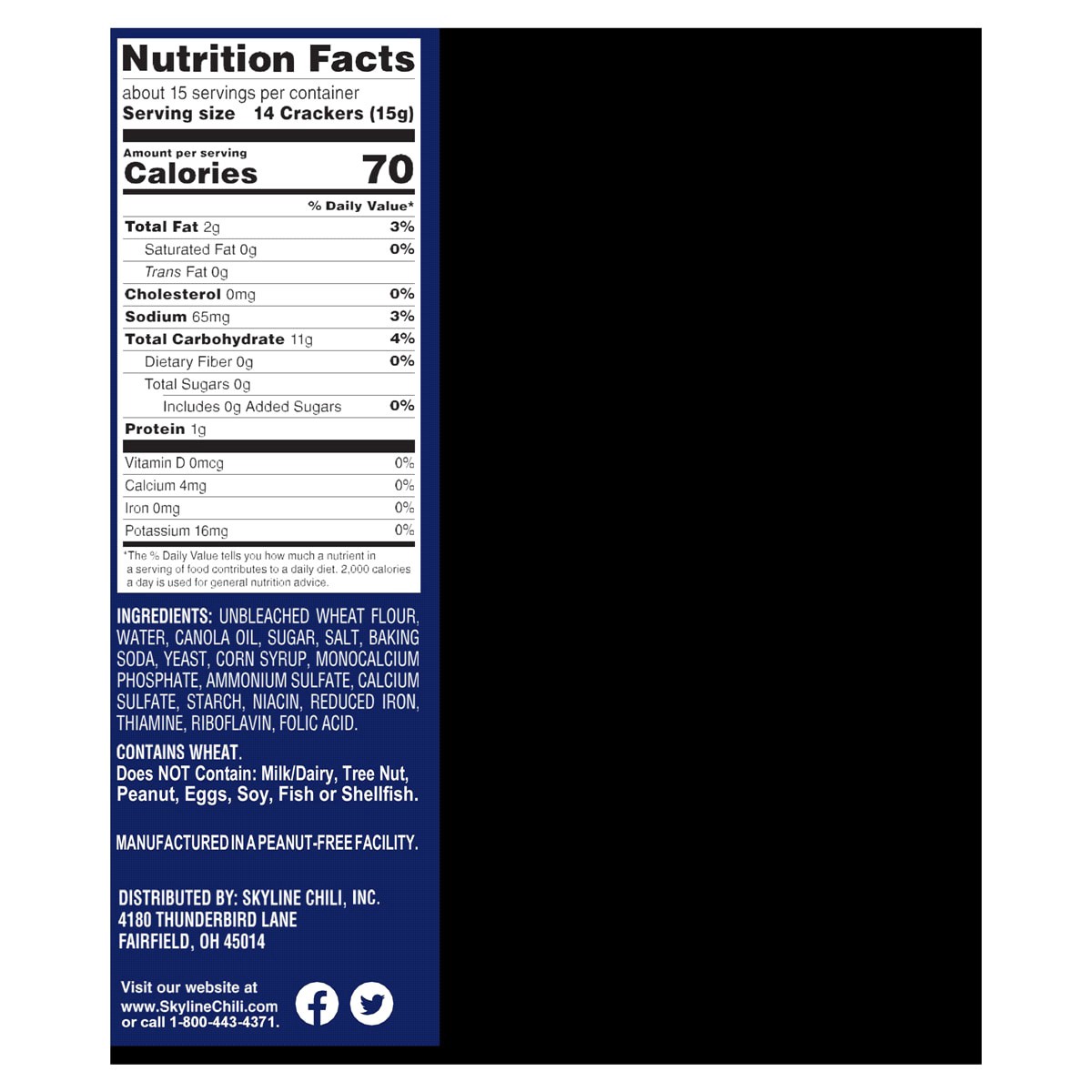 slide 2 of 2, Skyline Chili Oyster Crackers, 8 oz