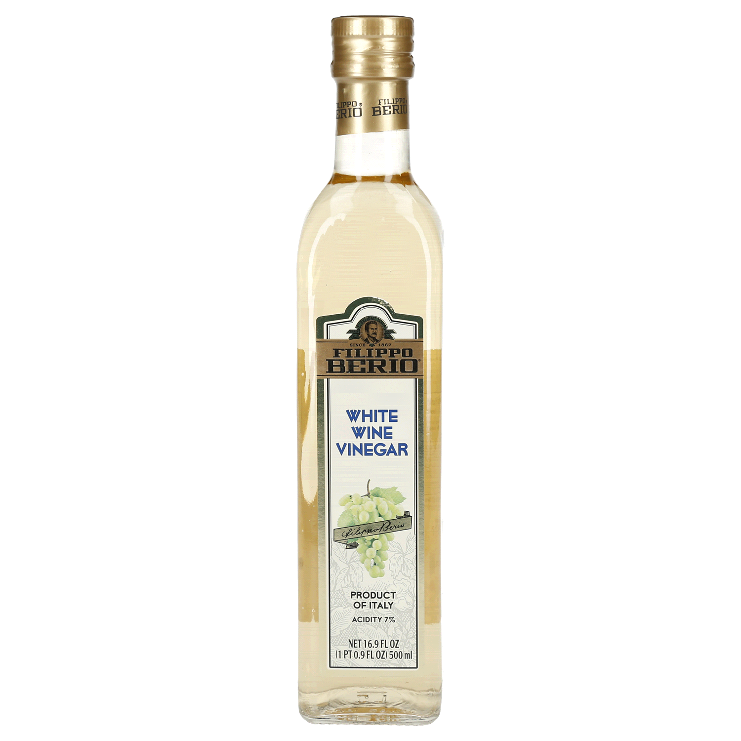 slide 1 of 2, Filippo Berio White Wine Vinegar - 16.9 fl oz, 16.9 fl oz