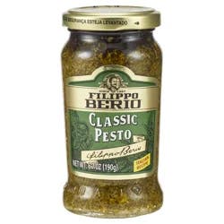 Filippo Berio Classic Pesto 6.7 oz. Jar