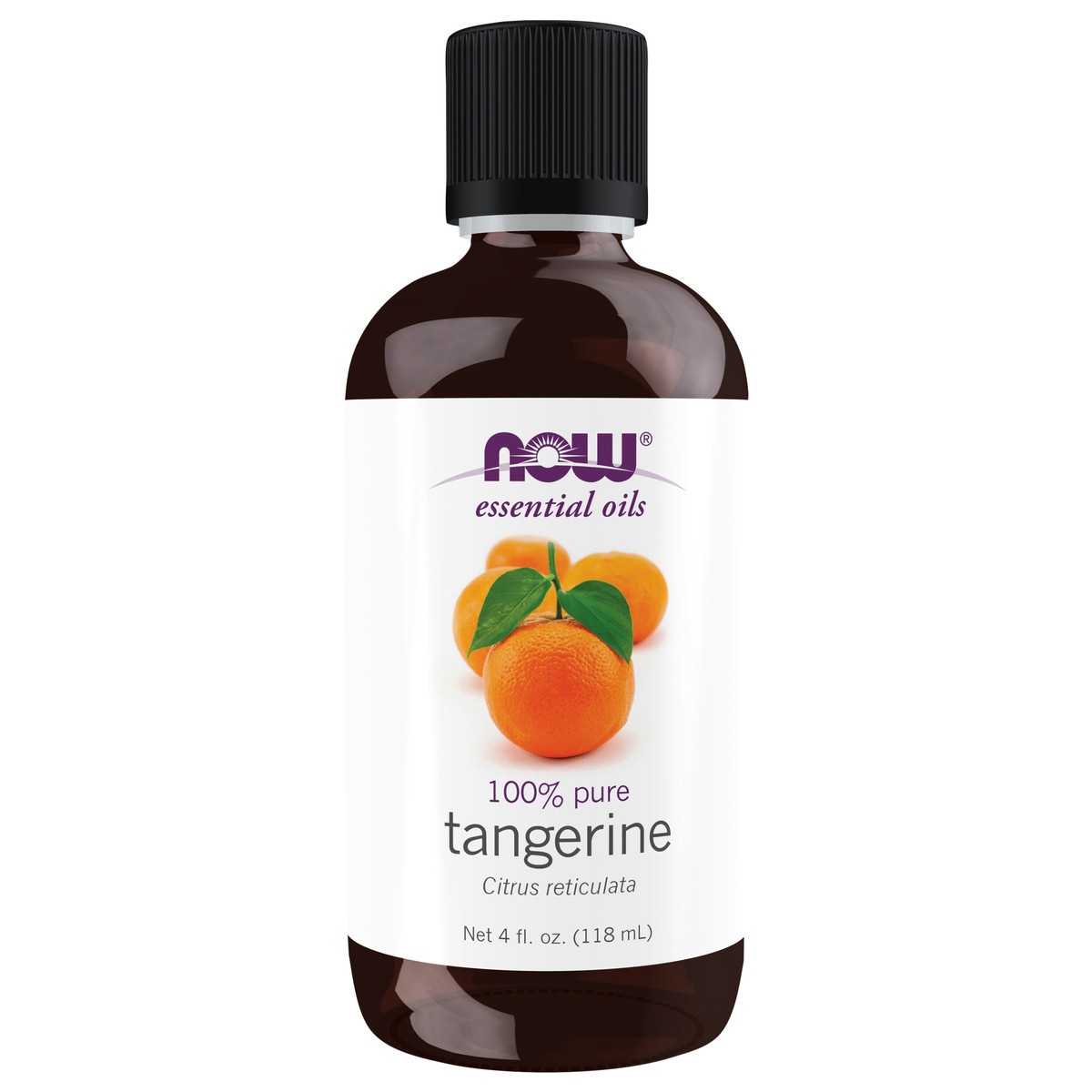 slide 1 of 4, NOW Tangerine Oil - 4 fl. oz., 4 oz